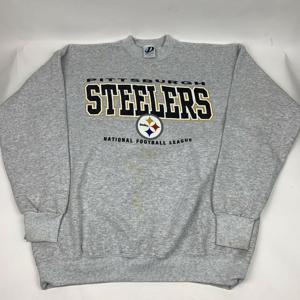Vintage Pittsburgh Steelers Sweatshirt XL 1990s Dynasty NFL Football Crewneck